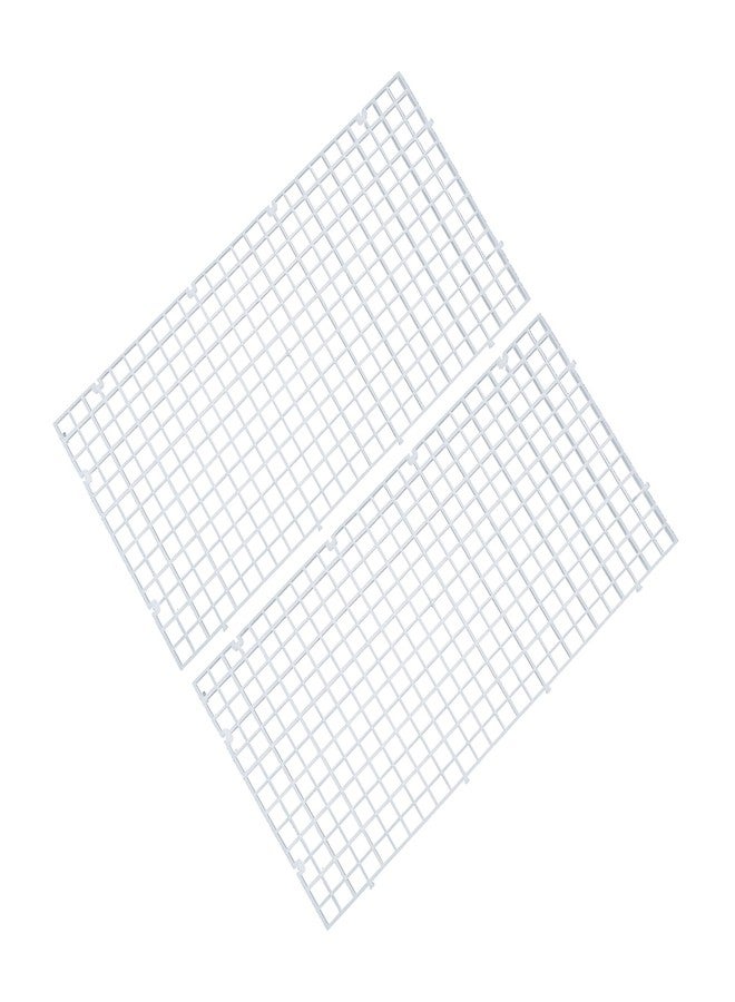 ALEGI عازل قاع حوض السمك، صينية فاصلة شبكية للبيض، 4 قطع (صغيرة 4 قطع) - Image 2